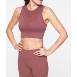 Athleta Trophy Seamless Bralette in Crushed Berry